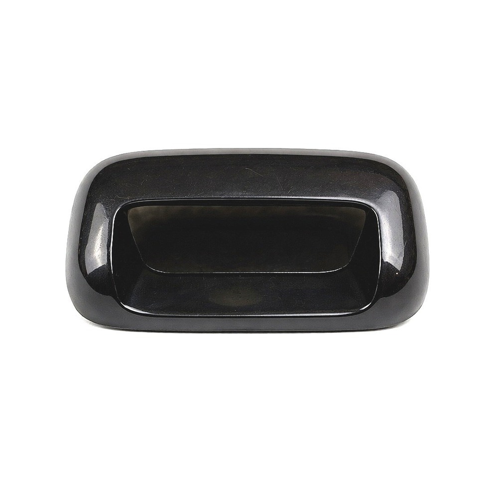 Vintage 1981 Eldon Office Products Black Plastic Business Card Holder Desk Tray